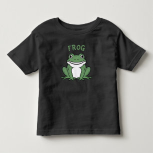 Camiseta Infantil Sapo feliz engraçado