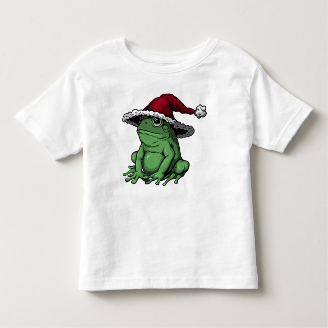 Camiseta Infantil Sapo festivo (Frente)