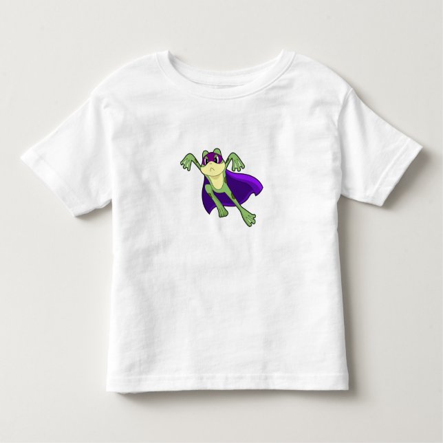 Camiseta Infantil Sapo Herói (Frente)
