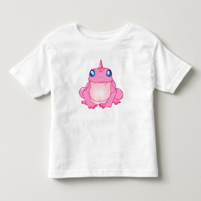 Camiseta Infantil Sapo Unicorn (Frente)