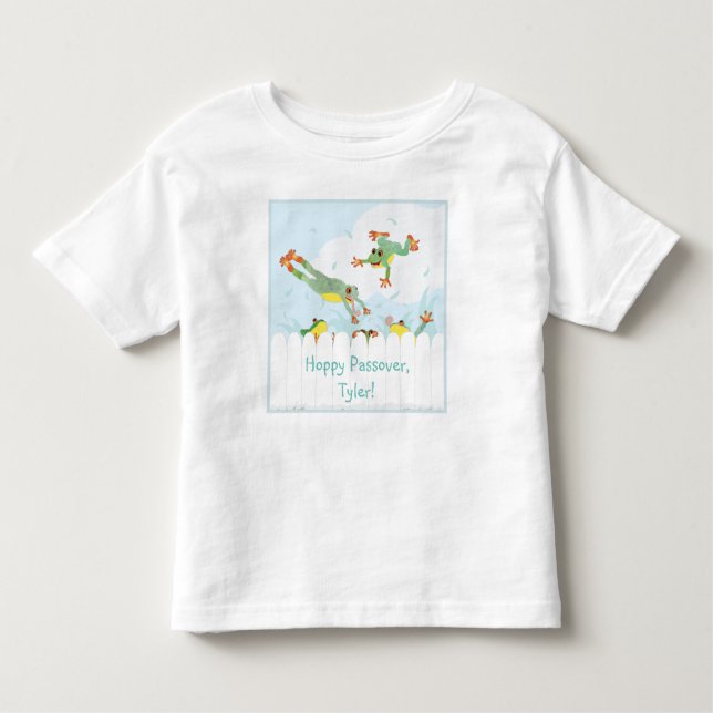 Camiseta Infantil Sapos de Passe Hoppy (Frente)