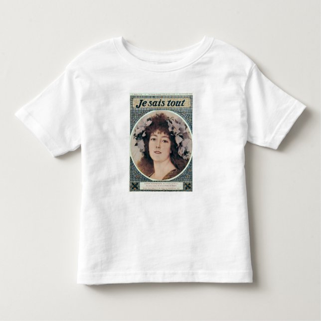 Camiseta Infantil Sarah Bernhardt em Gismonda (Frente)