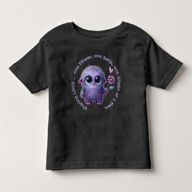 Camiseta Infantil Sarah: Compartilhando o Amor (Frente)