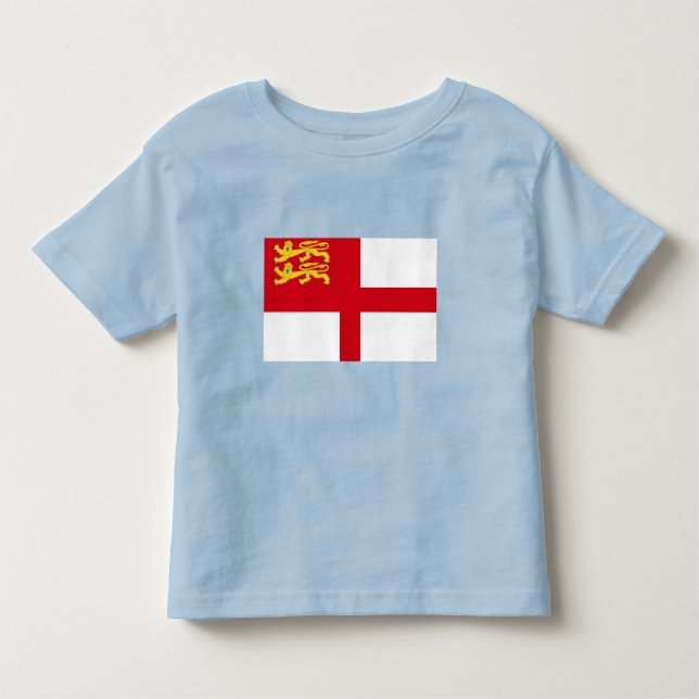 Camiseta Infantil Sark Flag (Frente)