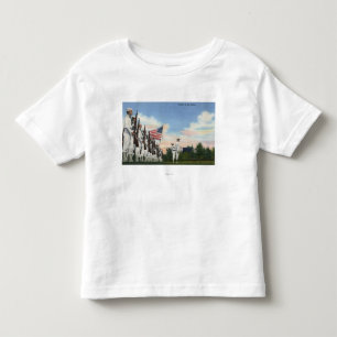 Camiseta Infantil Saudação à formação das cores - marinho dos E
