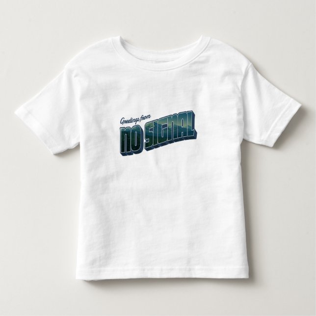 Camiseta Infantil Saudações de Sem Sinal (Frente)