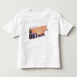 Camiseta Infantil Saudações do Digital Detox