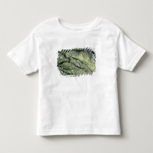 Camiseta Infantil Savannah, Geórgia, árvore Live Oak coberta com