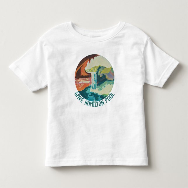 Camiseta Infantil Save Hamilton Piscina T-Shirt - Crianças (Frente)