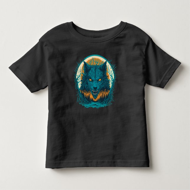 Camiseta Infantil Scary Werewolf (Frente)