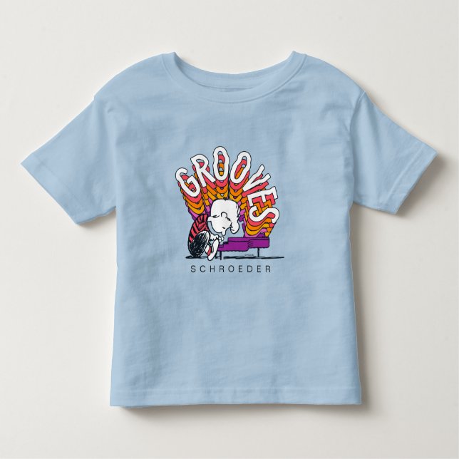 Camiseta Infantil Schroeder - Grooves (Frente)