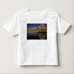 Camiseta Infantil Science World e CBD refletidos em False Creek,<br><div class="desc">COPYRIGHT David Wall / DanitaDelimont.com| CN02 DWA0002.jpg| Science World e CBD refletidos em False Creek,  Vancouver,  British Columbia,  Canadá</div>