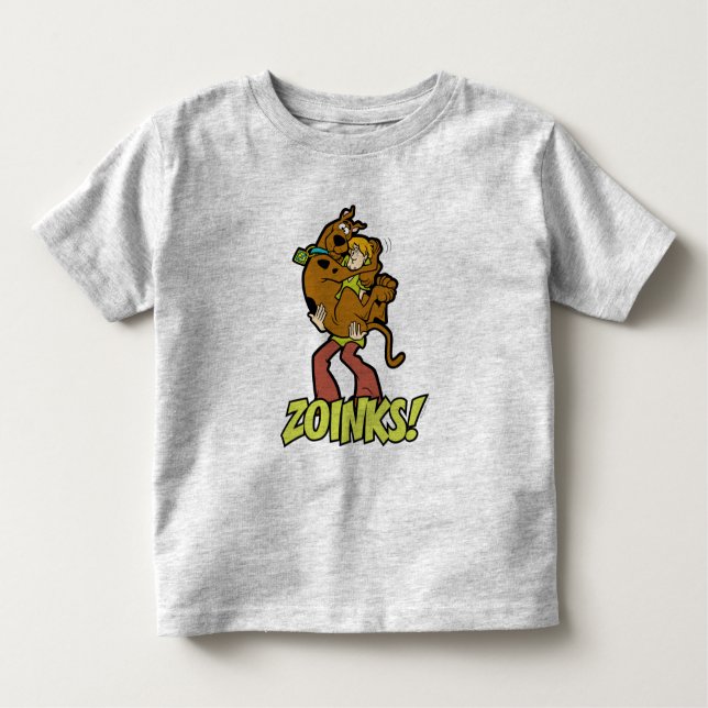 Camiseta Infantil Scooby-Doo e Zoinks Shaggy! (Frente)