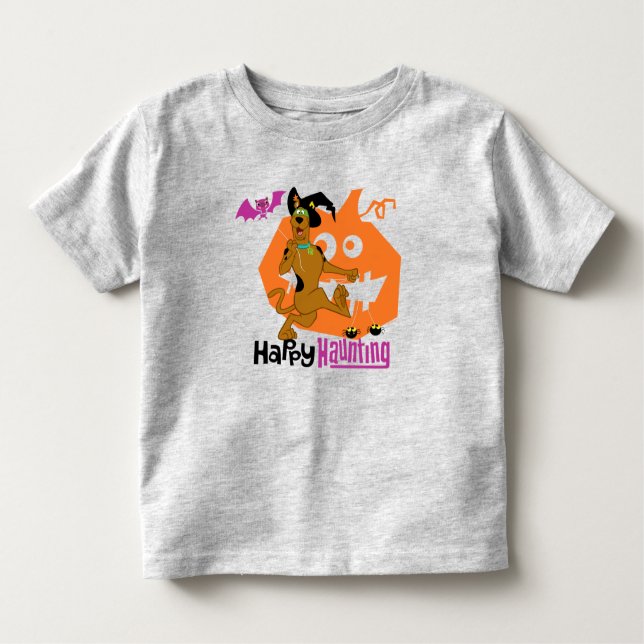 Camiseta Infantil Scooby-Doo | Feliz assombro (Frente)