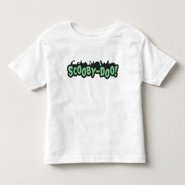 Camiseta Infantil Scooby-Doo! Logotipo Silhouette Monster (Frente)
