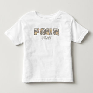 Camiseta Infantil Scooby-Doo Quarto Aniversário