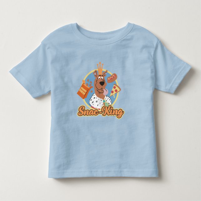 Camiseta Infantil Scooby-Doo Snac-King (Frente)