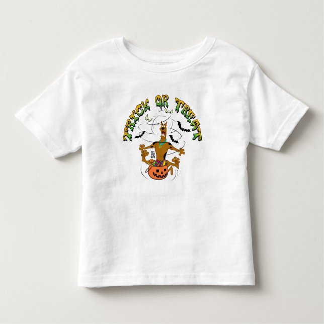 Camiseta Infantil Scooby-Doo | Truque do Tratado (Frente)