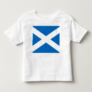 Camiseta Infantil Scottish Flag of Scotland Santo Andrew's Cross