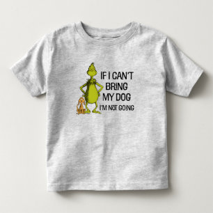 Camiseta Infantil Se não posso trazer meu cachorro, não vou