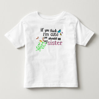 Camiseta Infantil Se você acha que eu sou fofo...