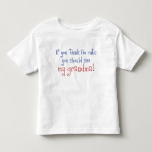 Camiseta Infantil Se você pensa que eu sou bonito