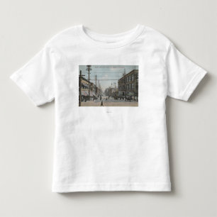 Camiseta Infantil Seattle, avenida de WASecond da rua de Pike