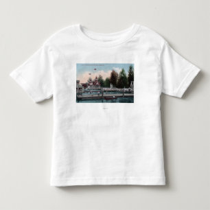 Camiseta Infantil Seattle, cena do parque de WashingtonMadison