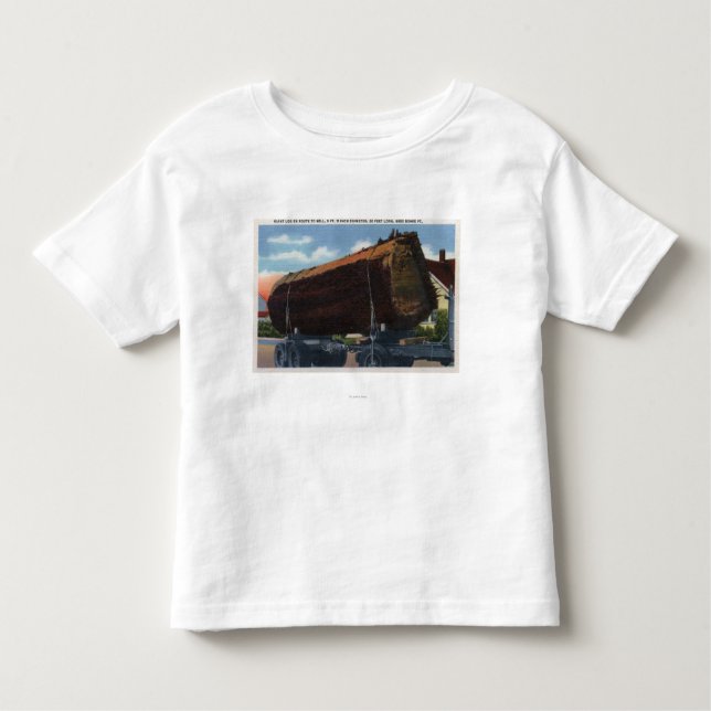 Camiseta Infantil Seattle, registro de WashingtonGiant a caminho ao (Frente)