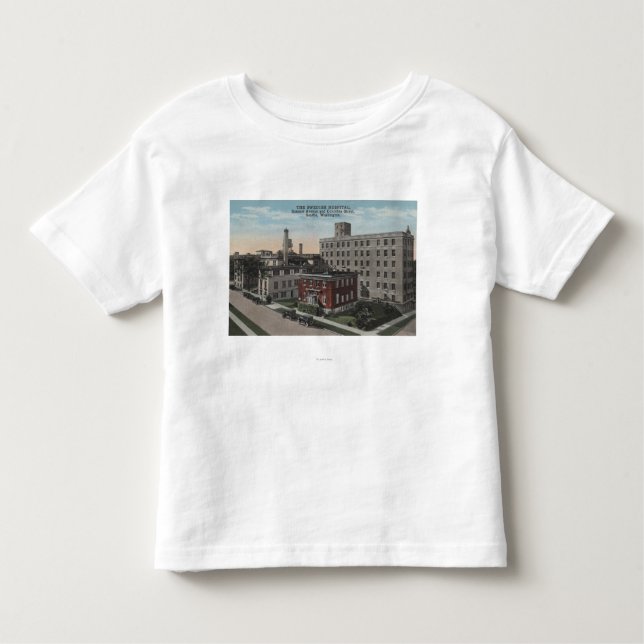 Camiseta Infantil Seattle, WA - sueco (Frente)