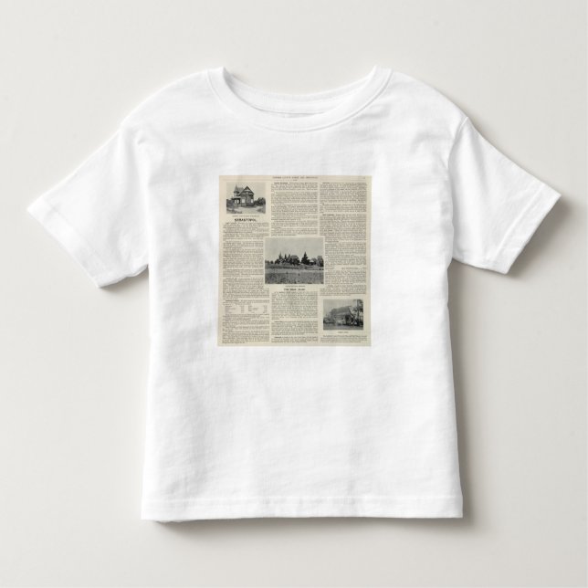 Camiseta Infantil Sebastopol, Califórnia (Frente)