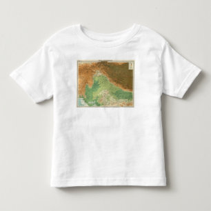 Camiseta Infantil Seção do noroeste de India