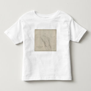 Camiseta Infantil Seção vertical do leste e a ocidental, mina nova