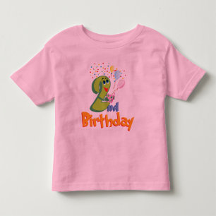 Camiseta Infantil Segundo aniversário