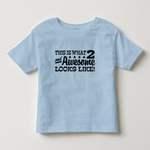 Camiseta Infantil Segundo aniversário