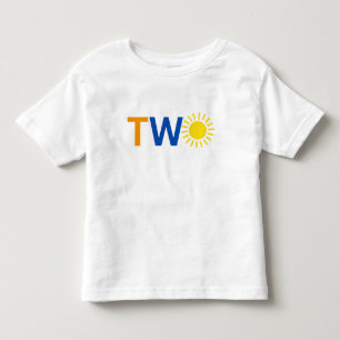 Camiseta Infantil segundo aniversário T-Shirt