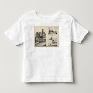 Camiseta Infantil Segundo grau da união, residência & banco do
