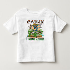 Camiseta Infantil Segurança interna de Cajun
