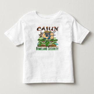 Camiseta Infantil Segurança interna de Cajun