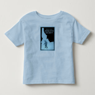 Camiseta Infantil Segurança Sasquatch