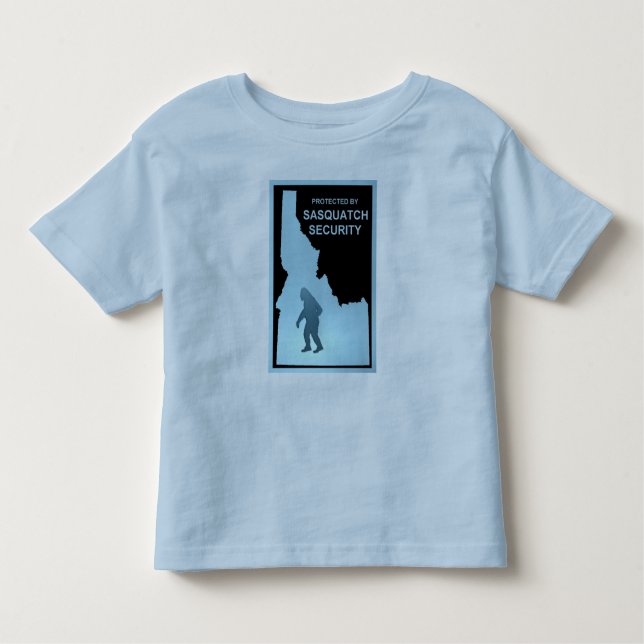 Camiseta Infantil Segurança Sasquatch (Frente)