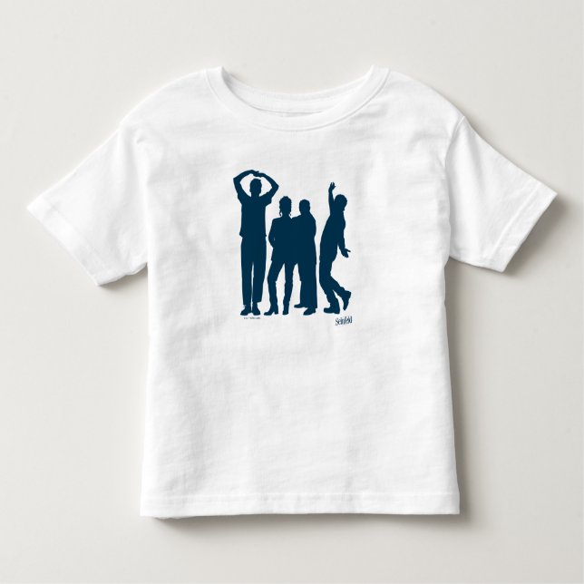 Camiseta Infantil Seinfeld | Gráfico Silhouette Group (Frente)