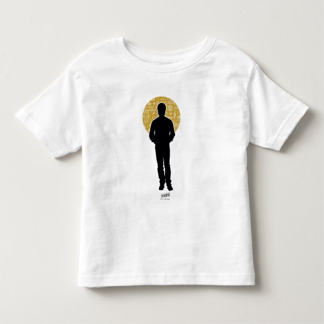 Camiseta Infantil Seinfeld | Jerry Seinfeld Silhouette (Frente)