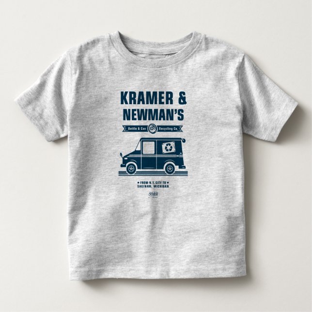 Camiseta Infantil Seinfeld | Kramer & Newman's Reciclagem Co. (Frente)