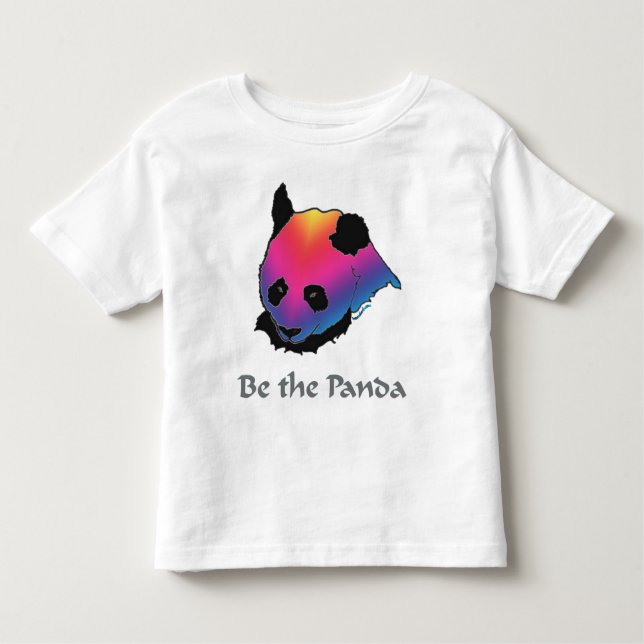 Camiseta Infantil Seja a panda (Frente)
