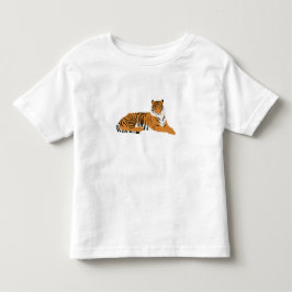 Camiseta Infantil Selgle Tiger Animal