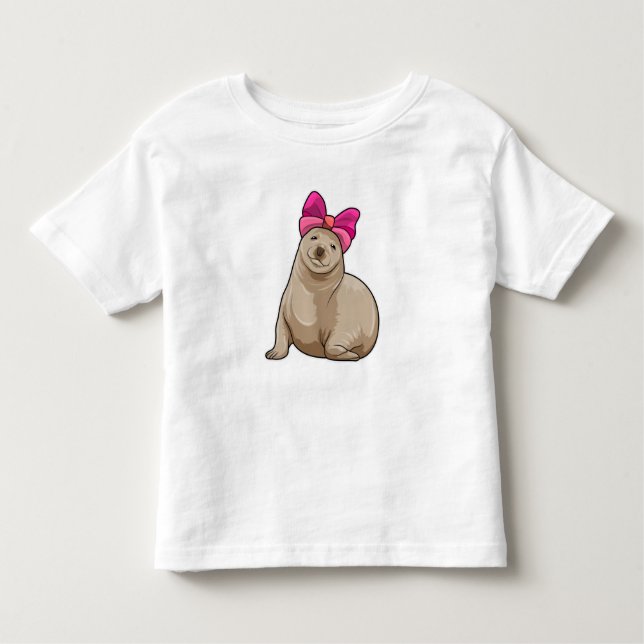 Camiseta Infantil Selo com fita (Frente)