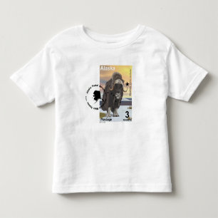 Camiseta Infantil Selo de Memória do Boi-Almiscarado