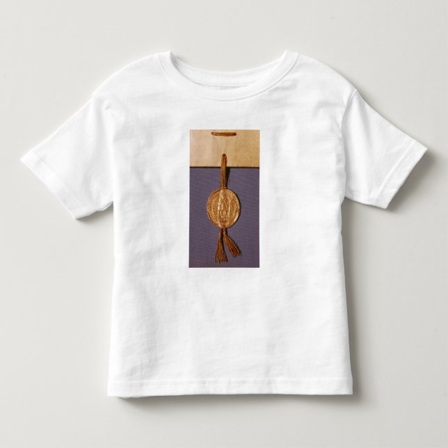 Camiseta Infantil Selo imperial de Frederick II do (Frente)