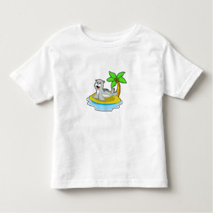 Camiseta Infantil Selo na Ilha